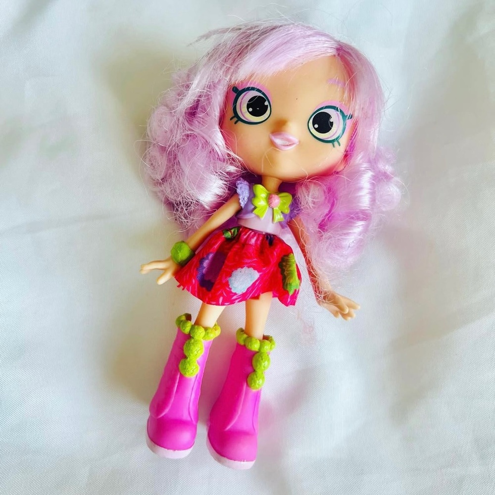 Shopkins Curly Pink Hair Doll | Toys Dolls Barbie